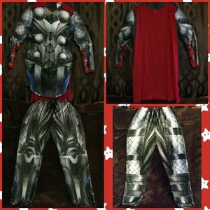 🔨Boy's Thor Muscle Costume